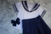 Sailor Skirt & Top Set ( DARK BLUE )