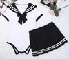 Sailor Onesie & Skirt Set ( BLACK )