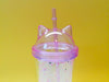 Kitten drinking cup